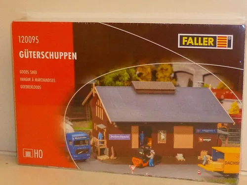 Faller H0: 120095 - Güterschuppen  - Bausatz - NEU/OVP