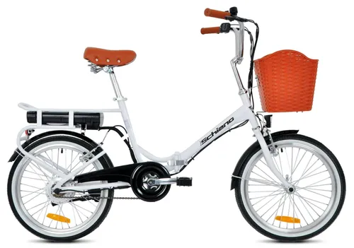 Klappbares 20′′ E-Bike mit 7.8 Ah in Weiß