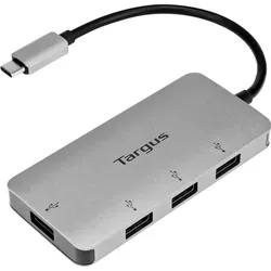 Targus USB-Hub ACH226EU USB-C 4fach - Grau