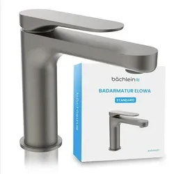 Bächlein Design Badarmatur Elowa Anthrazit in grau von BäderBoutique