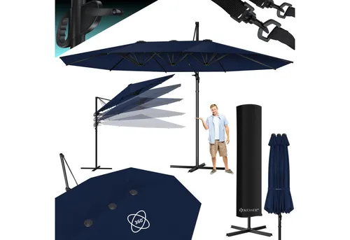 KESSER Doppelsonnenschirm 4,6m x 2,7m von Kesser