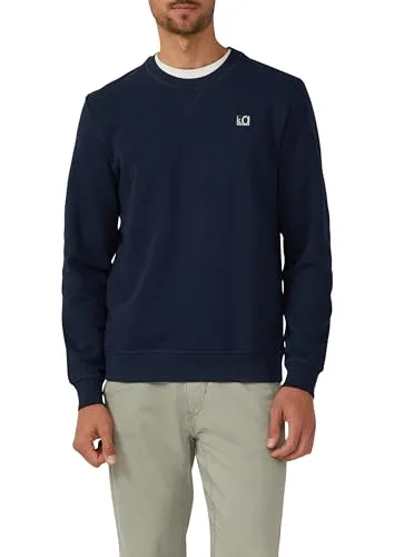 S.OLIVER Herren Sweatshirt XXXL blau (navy) - Herren-Sweatshirt von s.Oliver, taillenbedeckend und aus weicher Sweatware, ideal für legere Outfits. Mit Logo-Stickerei und angenehmem Tragekomfort.