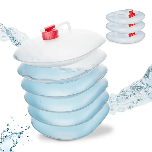 Faltkanister Wasserbehälter 4er Set Faltwasserkanister Wasserkanister faltbar