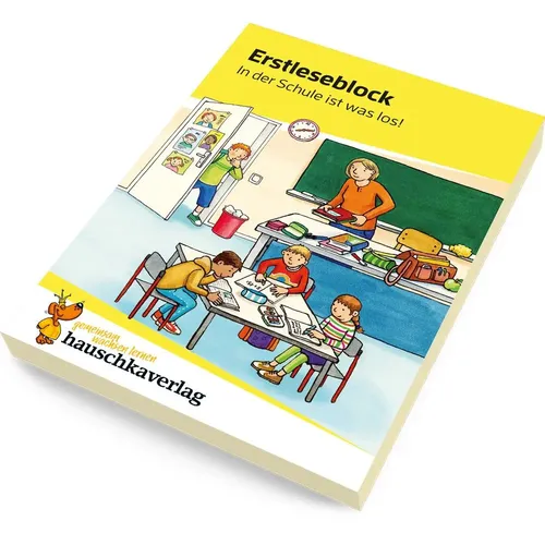 Erstleseblock - In der Schule ist was los!. Ab 6 Jahre, sortiert