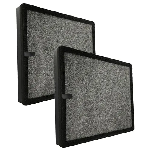 vhbw 2x Luftilter kompatibel mit Medion MD 10444, 10378 - Kombifilter Vorfilter + HEPA + Aktivkohle