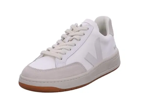 Veja Sneaker V-12 in Weiß, Größe 40 - Sneaker, umweltfreundlich aus biologischen Materialien und ideal für stilbewusste Männer.