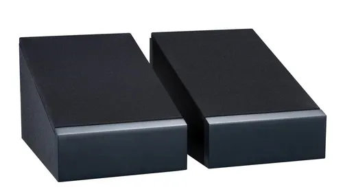 Monitor Audio AMS 6G - Dolby Atmos Enabled-Lautsprecher, schwarz Paar für Heimkino, 2-Wege 8 Ohm 60 Watt, einfache Installation für zusätzliche Klangdimension