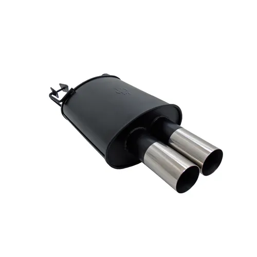Novus Sportauspuff für BMW E39 2x76mm RL-Design Endschalldämpfer mit ABE
