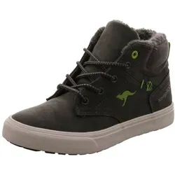 Produktbild KangaROOS Unisex Kinder Kavu X Sneaker, Steel Grey Lime, 33 EU