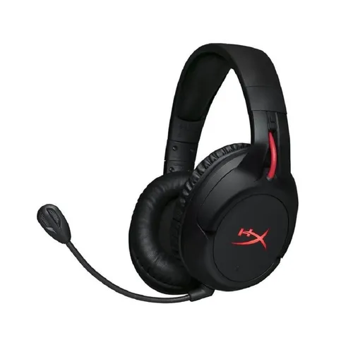 HyperX Cloud Flight - Kabelloser Gaming-Kopfhörer, WLAN in Gaming-Qualität mit langer Akkulaufzeit und LED-Lichteffekten