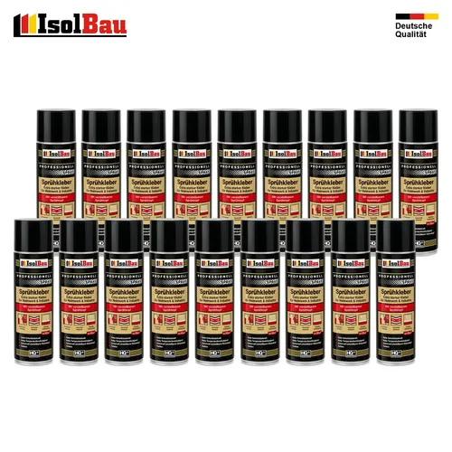 Sprühkleber 18 x 500ml Industriekleber Kontaktkleber Extra Stark Alleskleber