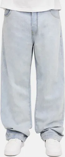 DADA Supreme Regular-fit-Jeans Premium Denim Baggy Pants in Hellblau/Grau 32 - Bequeme Baggy Jeans aus 100% Baumwolle im modischen Design. Ideal für den Alltag, mit praktischen Eingrifftaschen und Gummizug am Beinabschluss. Pflegeleicht und stylish!