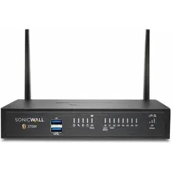 SonicWall TZ 370 Wireless Firewall TotalSecure Essential Edition - Sichere WLAN-Firewall mit 3 Jahren TotalSecure Essential Edition, ideal für kleinen Unternehmen, um Netzwerksicherheit zu gewährleisten.