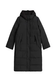 Marc O'Polo DENIM Steppmantel mit abnehmbarer Strick-Kapuze