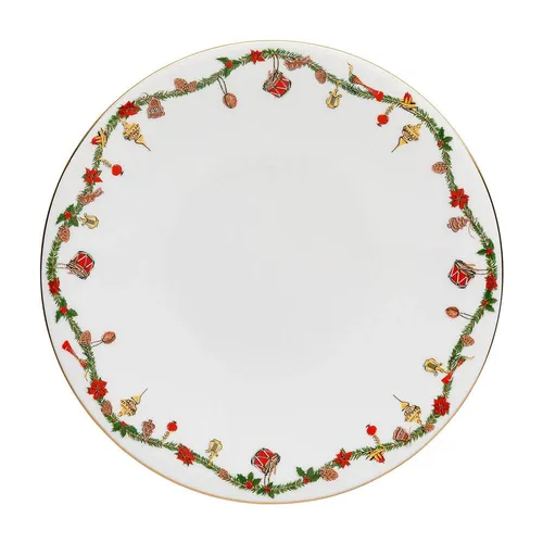 Hutschenreuther Teller 28cm Nora Christmas in weiß von Hutschenreuther