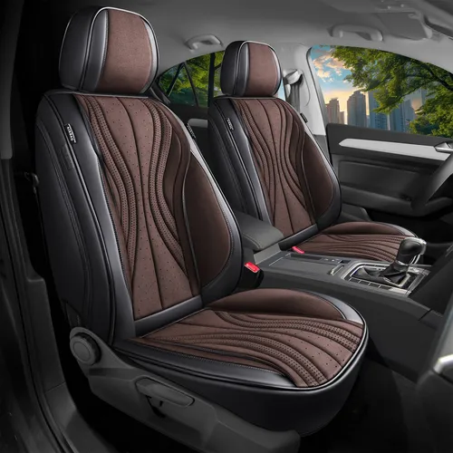 Renault Trafic 3 Schonbezüge Schwarz/Braun M7