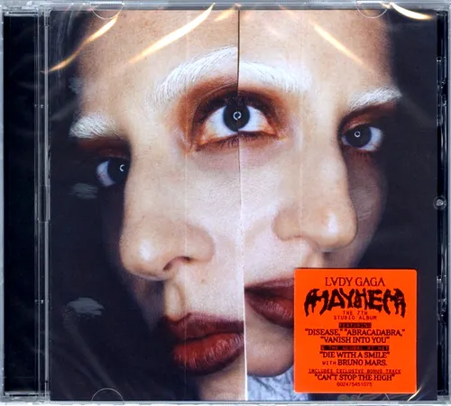 Lady Gaga – Mayhem CD mit exklusivem Cover - CD-Album 'Mayhem' von Lady Gaga, präsentiert mit einem exklusiven Cover. Ein Muss für jeden Fan!