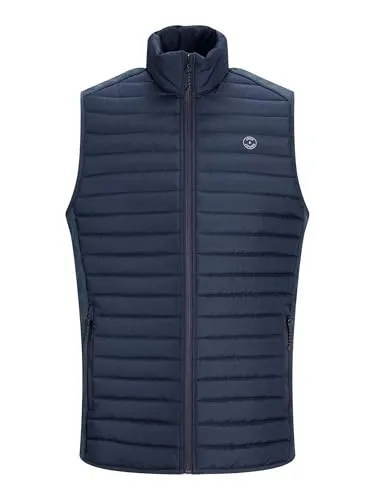 Jack & Jones PlusSize Steppweste MULTI BODYWARMER blau 4XL von Jack & Jones