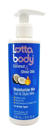 Lotta Body with Coconut & Shea Oils Moisturize Me Curl & Style Milk 236ml