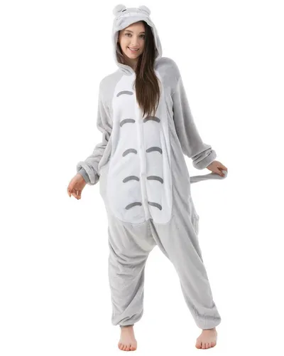 Katara Partyanzug Bauernhoftiere Jumpsuit Kostüm für Erwachsene S-XL, Karneval