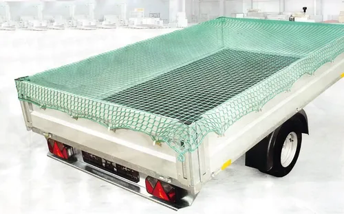 Knott Anhänger LADUNGSSICHERUNGSNETZ 2,5 x 3,5 METER - Autoanhänger - Robustes Abdecknetz mit einer Maschenweite von nur 35 mm für optimale Ladungssicherung und verstärktem Rand, ideal für sicheren Transport.