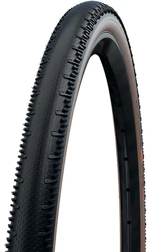 Schwalbe G-ONE RS 28 x 1.70 Faltreifen - Leichter und flexibler Faltreifen für Gravel Bikes, 1,7 Zoll Breite, ideal für vielseitige Einsätze auf und abseits der Straße.
