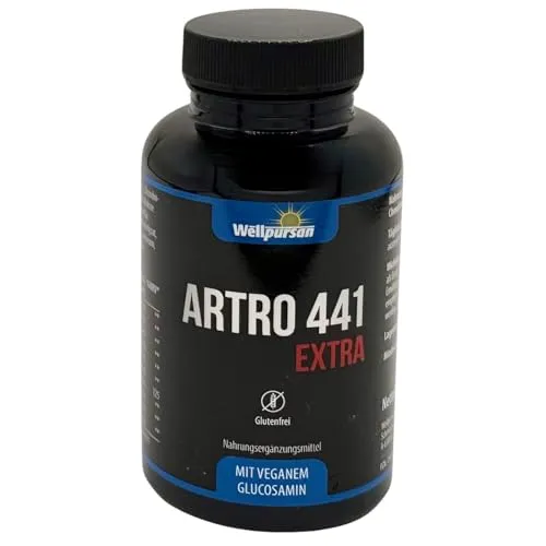 Wellpursan Artro 441 Extra Kapseln (120 Arthrose Kapseln) – Natürliche Unterstützung bei Gelenkschmerzen und Arthrose