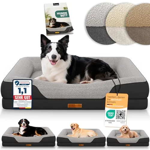 Hundebetten Schwarz von Eloneo