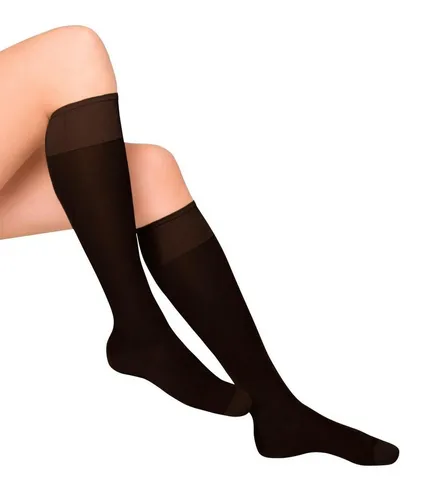 Janastyle Stützkniestrümpfe Fresh Travel, idealer Reise- und Alltagsbegleiter, 8-10 mmHg, (Set, 3 Paar) hoher Tragekomfort, wirkt antibakteriell, keine Druckstellen