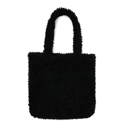 Made in Italy Damen Teddyfell Tasche - Eleganter Shopper für jeden Anlass - Damen-Shopper aus weichem Teddyfell, ideal für Alltag und Ausflüge. Die Tasche vereint stilvolles Design mit Funktionalität und ist perfekt für geschmackvolle Auftritte.