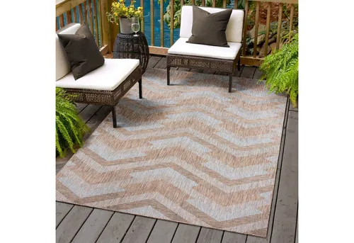 Novel Outdoorteppich Melissa, 80x150 cm in blau von Sanat