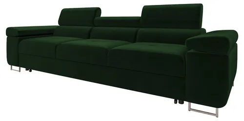 Mirjan24 Schlafsofa Grün, 3-Sitzer in grün von Mirjan24