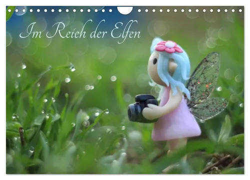 Im Reich der Elfen Wandkalender 2026 – CALVENDO Monatskalender - Hochwertiger Fotokalender mit 12 zauberhaften Bildern, robuster Spiralbindung und FSC-zertifiziertem Papier. Ideal als Geschenk für jeden Anlass und zur Verschönerung Ihres Wohnraums.