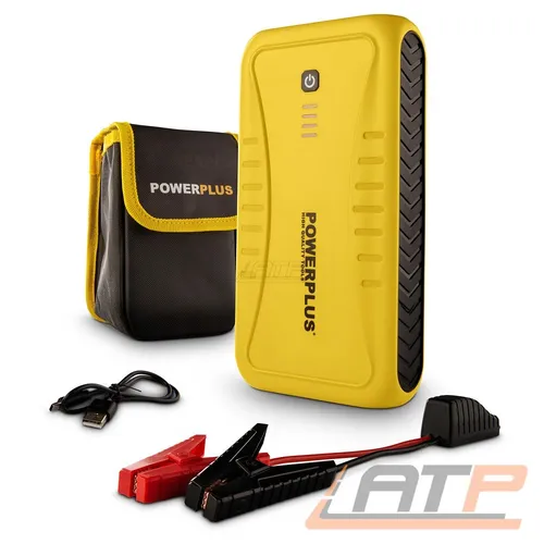 POWERPLUS AUTO STARTHILFE JUMP STARTER 500 A