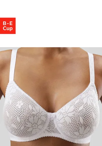 Nuance by Lascana T-Shirt-BH mit Bügel, mit nahtlosen Cups aus glatter Spitze, Dessous