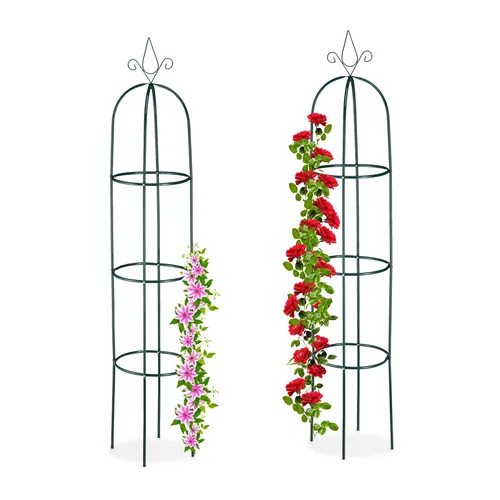 Rankhilfe Ranksäule Rosenturm 200 cm