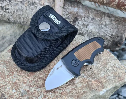 Walther MK40 440C G10 Linerlock Mini Taschenmesser