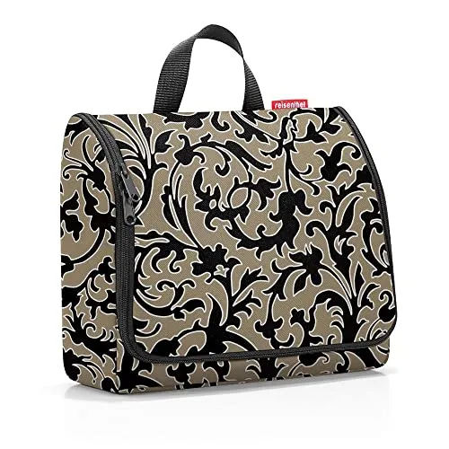 reisenthel Kulturbeutel toiletbag XL baroque marble - Reisetaschen, geräumiger Kulturbeutel mit vier Stecklaschen und praktischem Haken zum Aufhängen, ideal für eine übersichtliche Organisation Ihrer Pflegeprodukte auf Reisen.
