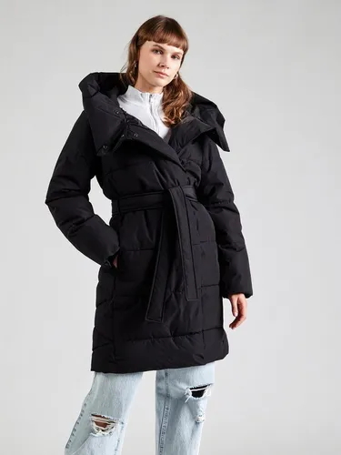 Vero Moda Steppmantel VMLEONIEKATE COAT GA NOOS - Funktionsjacke in Schwarz mit abnehmbarem Bindegürtel, pflegeleicht und wärmend, ideal für modische Looks in der kalten Jahreszeit.