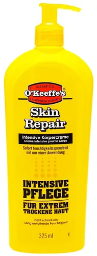 O KEEFFE'S Skin Repair Körperlotion - Tagespflege für Erwachsene, unparfümierte Feuchtigkeitscreme für intensive Hautreparatur und tägliche Anwendung, ideal für trockene und beanspruchte Haut.