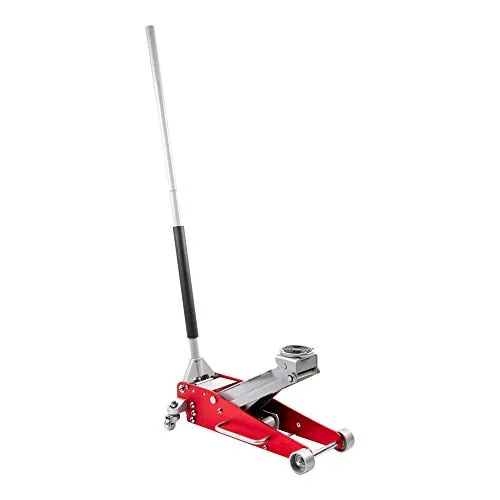STIER Hydraulik Rangier-Wagenheber 2,5 Tonnen - Wagenheber mit Aluminium-Stahlkonstruktion, ideal für Werkstatt und Servicefahrzeuge. Geringe Unterfahrtiefe für tiefergelegte Fahrzeuge und präzises Absenken durch Profi-Gelenk-Ablassventil.