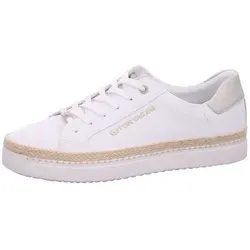 Tom Tailor Damen Sneaker 5390320023, Weiß, 43 EU - Sportliche Damen-Sneaker mit schlichtem Design und Logo, ideal für den Alltag und bequem zu tragen.