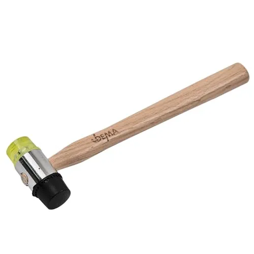 DEMA Gummihammer mit Holzgriff GH 30