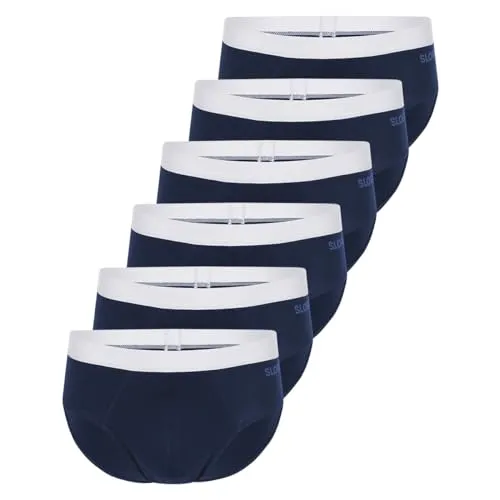 Sloggi Herren GO ABC 2.0 Brief 6P, Navy, S