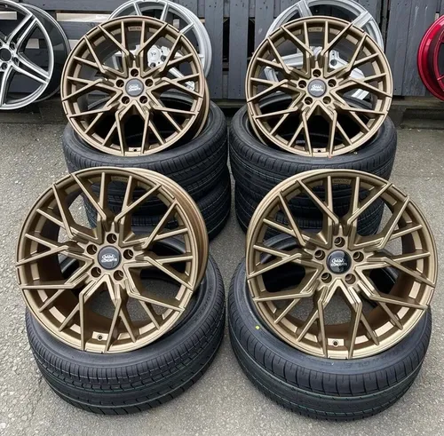 Zoll MM06 Felgen für Mercedes C Klasse W204 W205 in bronze von MM Wheels
