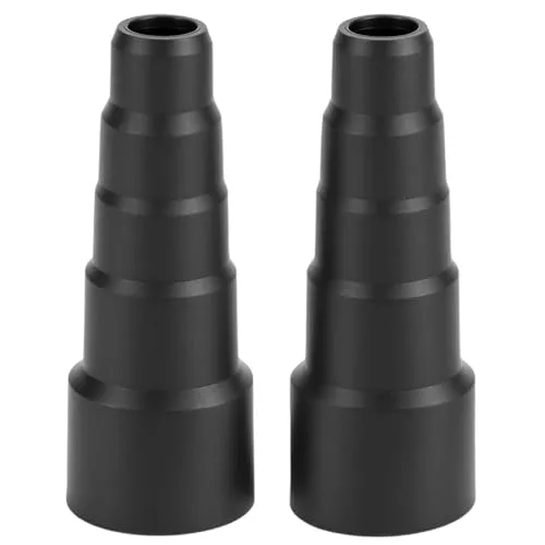 QWORK® 2 Stück Staubsauger Adapter, Universal Schlauchadapter 23 mm, 30 mm, 34 mm, 42 mm, 50 mm