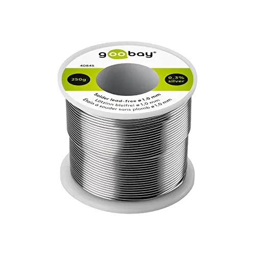 Lötzinn bleifrei, ø 1,0 mm, 250 g von Goobay