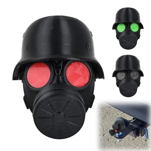 QINGZY Anhängerkupplung Schutzkappe, Ballhülle Kugelkopfabdeckung Gummi, Abdeckung Anhängerkupplung Abdeckung Universal, Deckkappe Für Die Anhängerkupplung, Kugelabdeckung für Auto, Wohnmobil (Rot)