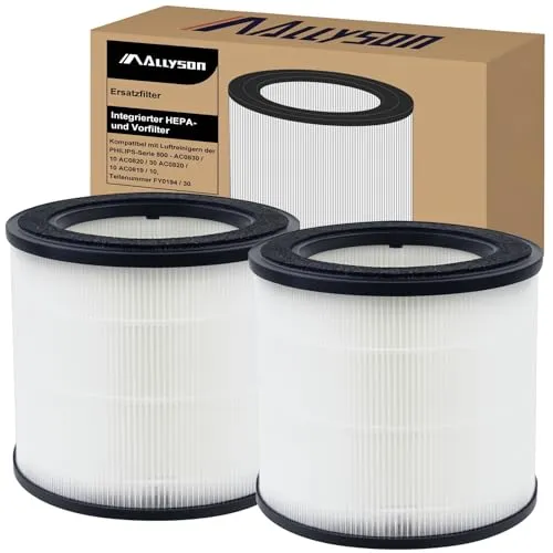 HEPA Filter Ersatz für Philips Luftreiniger 800 FY0293/30 von Allyson