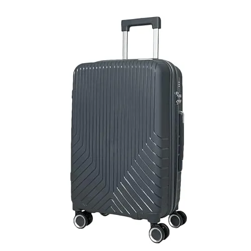 MY TRAVEL BAG Hartschalen-Koffer Trolley Reisekoffer 54cm, Anthrazit